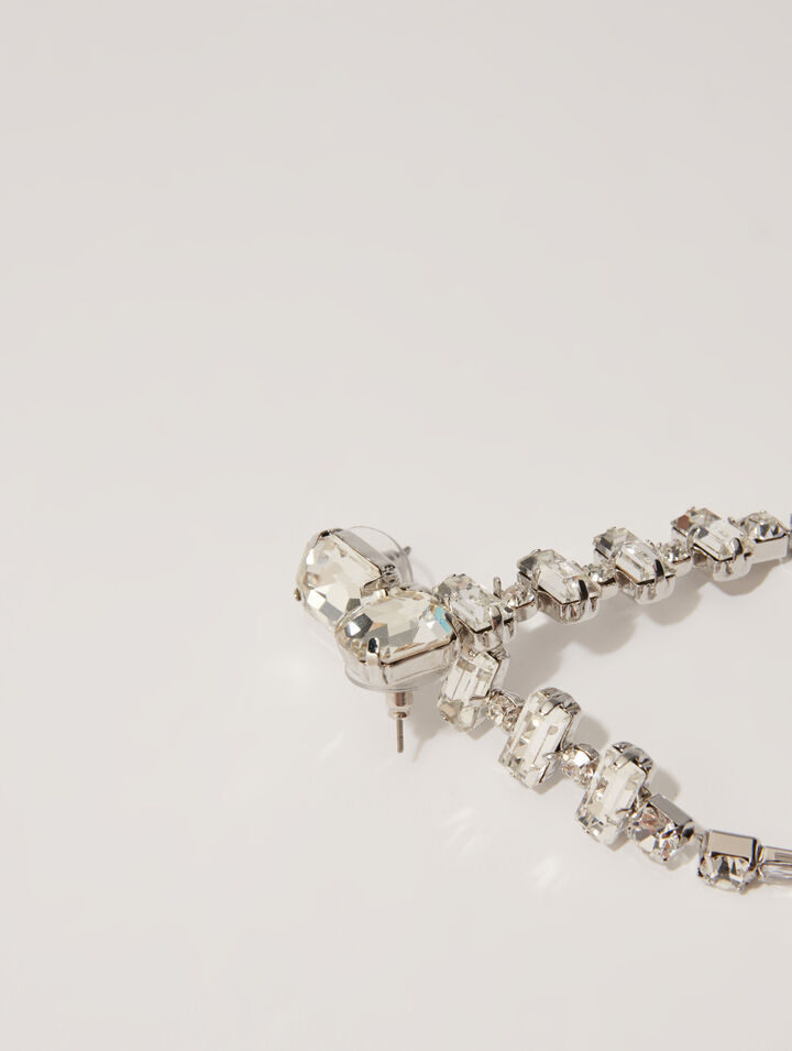 Cascade diamanté earrings