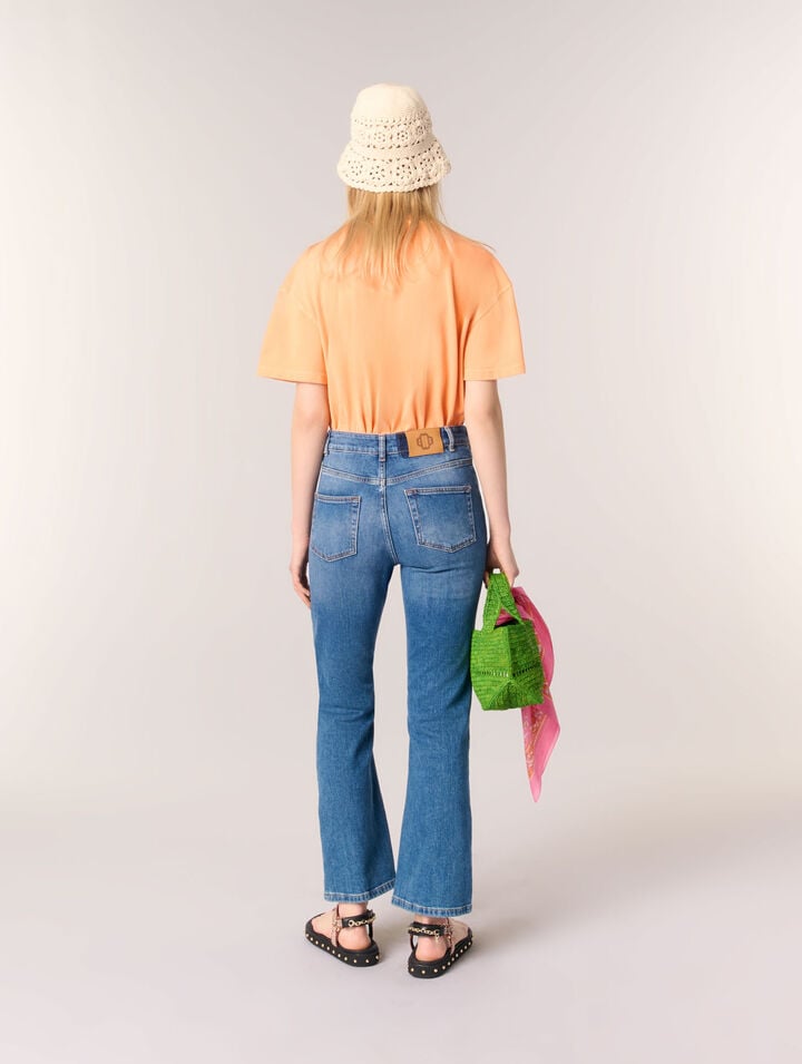 Vaqueros denim con bolsillos