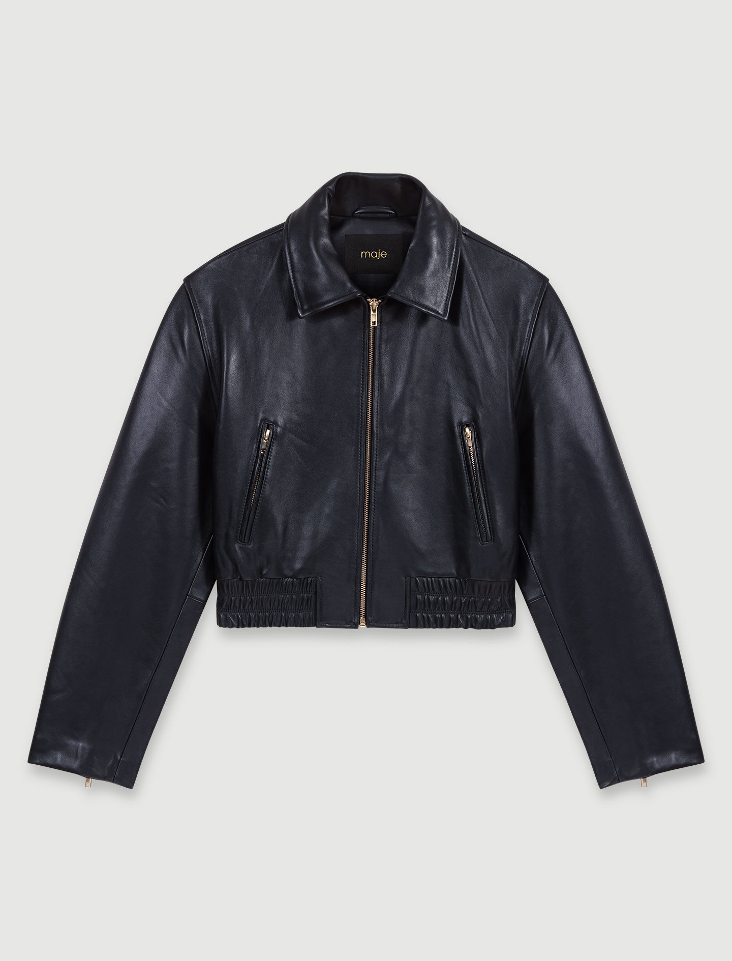 ジャケット TAGLIATORE Women Jackets W23TAGLJCLARITA160048 N1383 black ANITA faux leather biker jacket brand GUESS