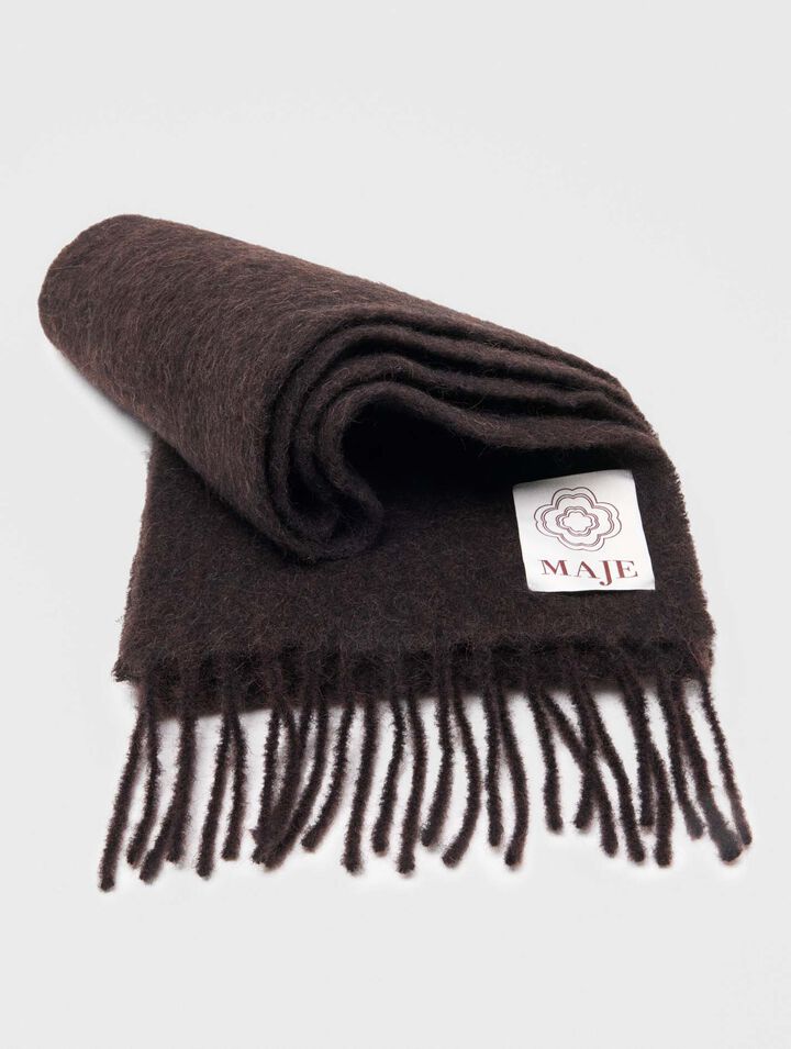Alpaca blend scarf