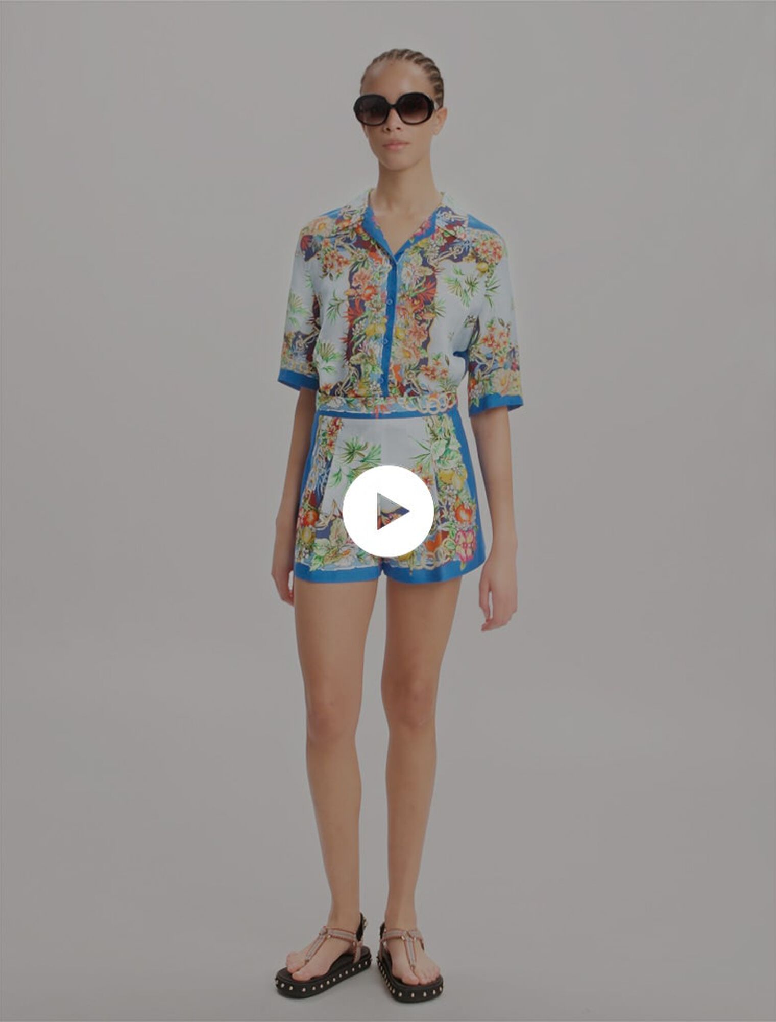 Patterned shorts