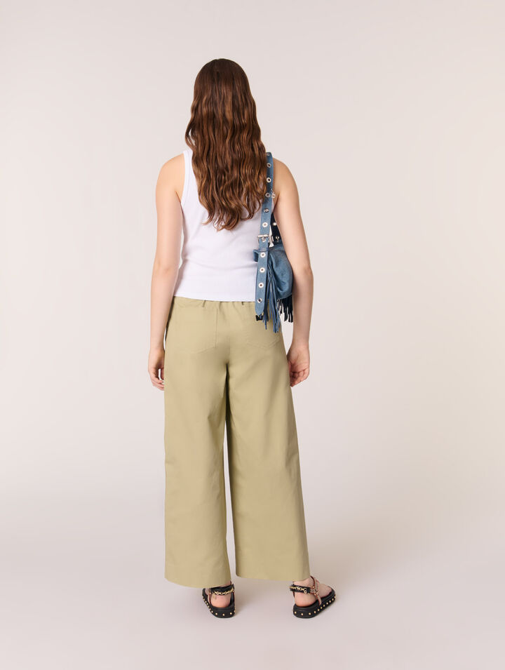 Rib knit tank top