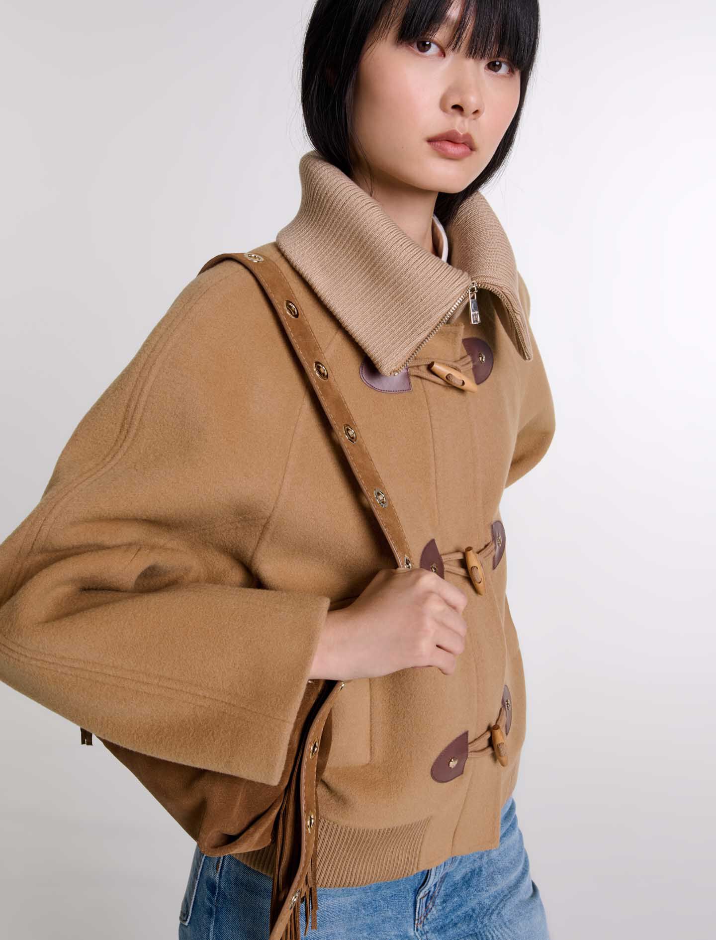 Wool jacket - Coats | Maje