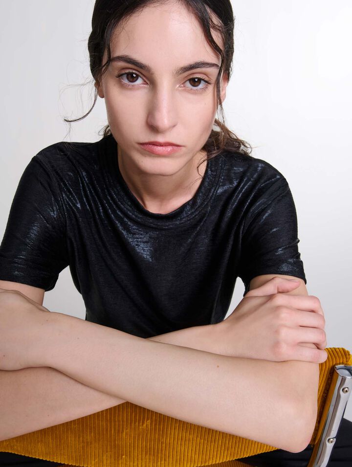 Lamé T-shirt