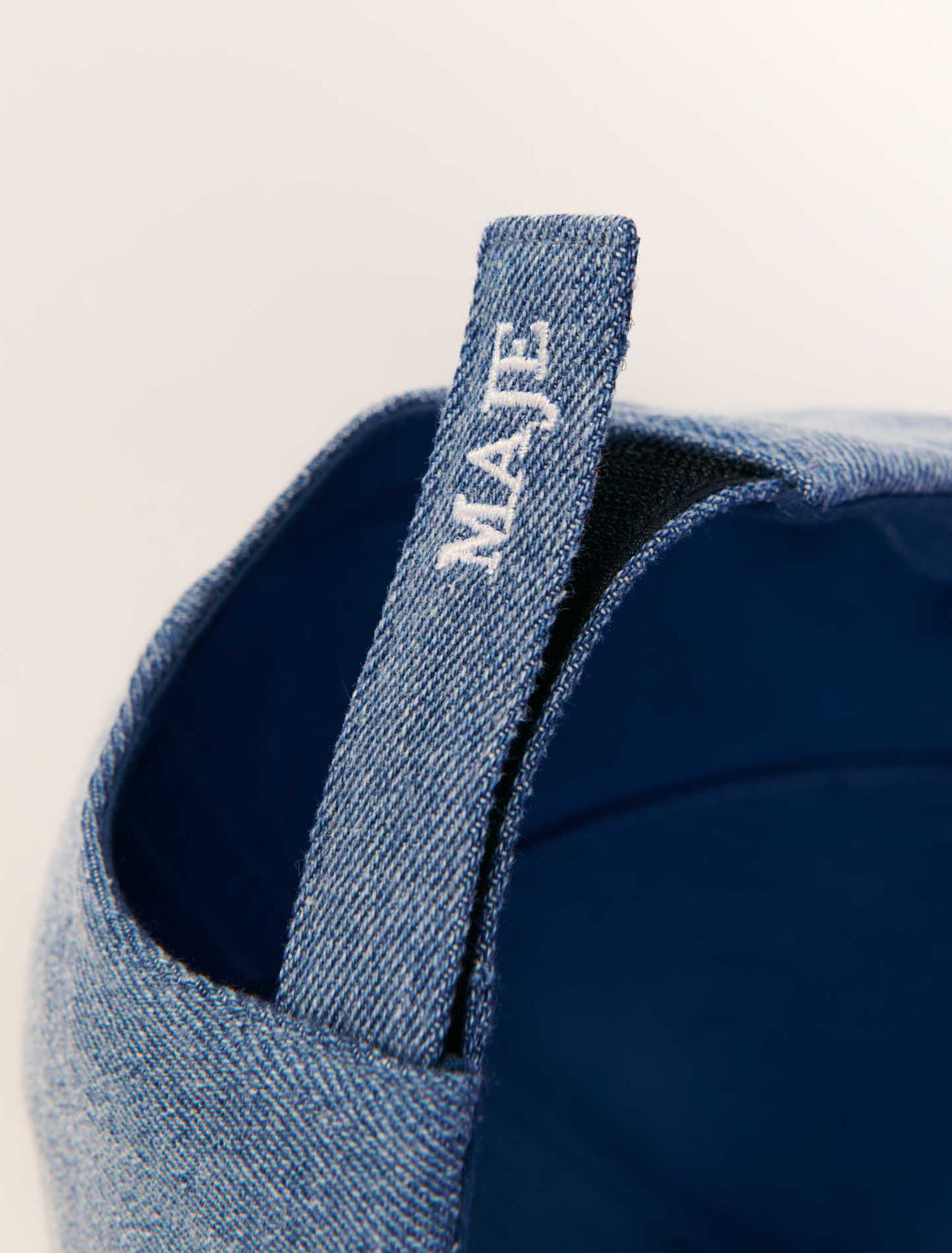 Denim cap