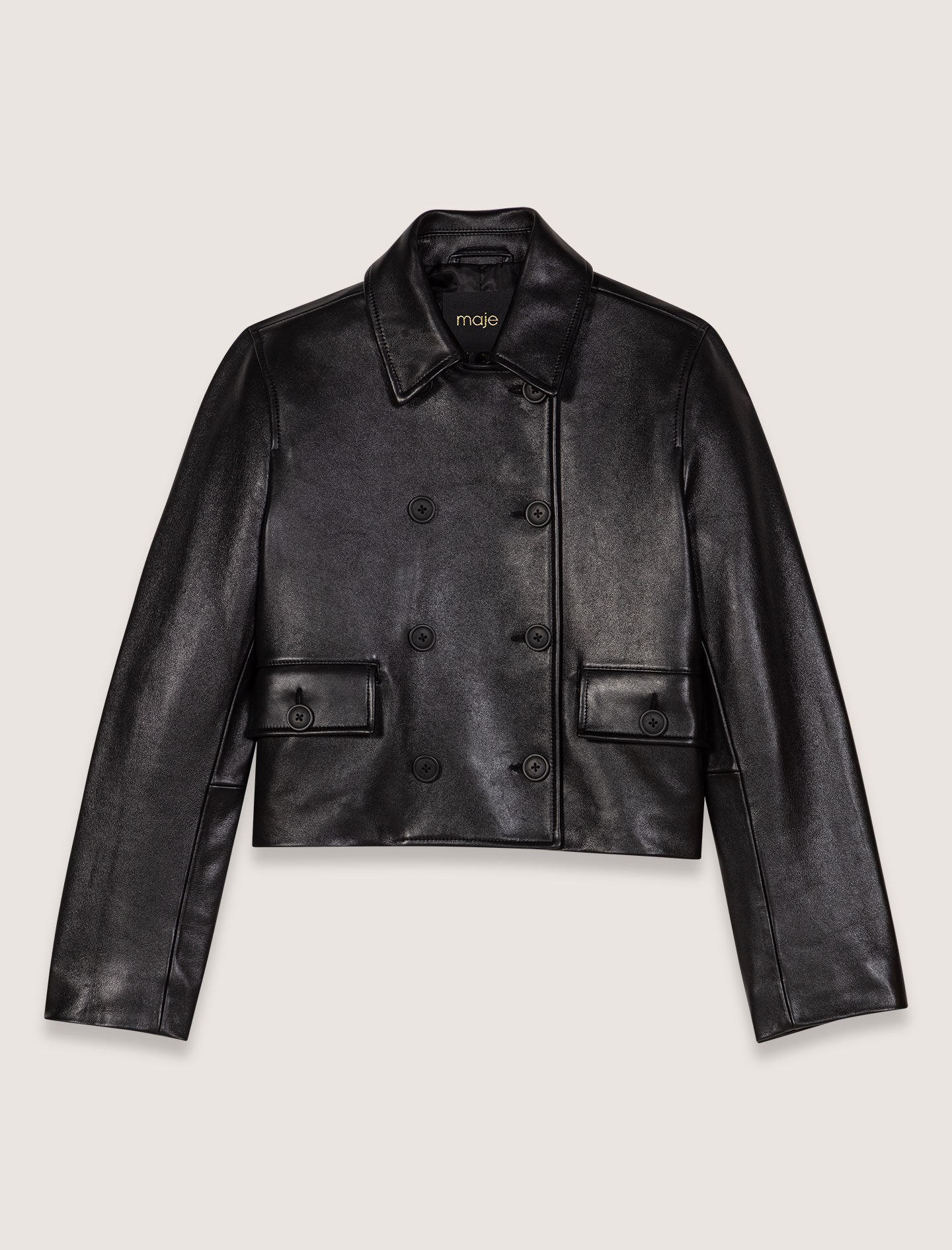ジャケット・アウター YOKE Leather Double Breasted Coat M YOKE / LEATHER DOUBLE BREASTED COAT – carol ONLINE STORE