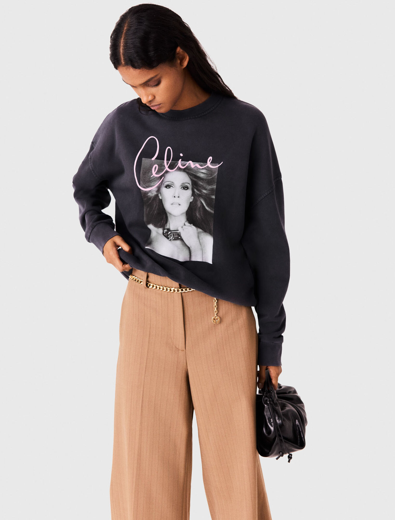 Maje x C&eacute;line Dion sweatshirt