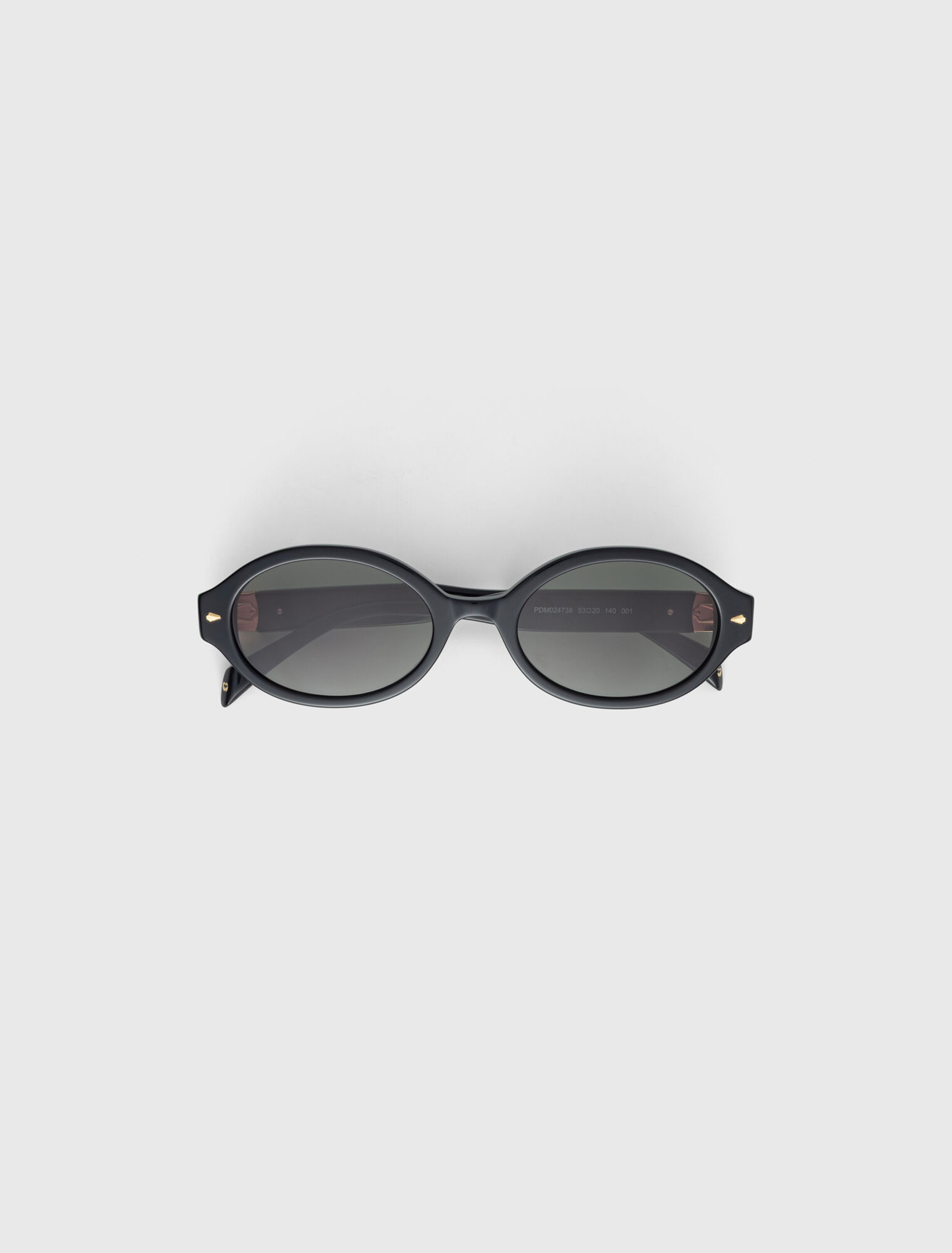 Oval acetate glasses