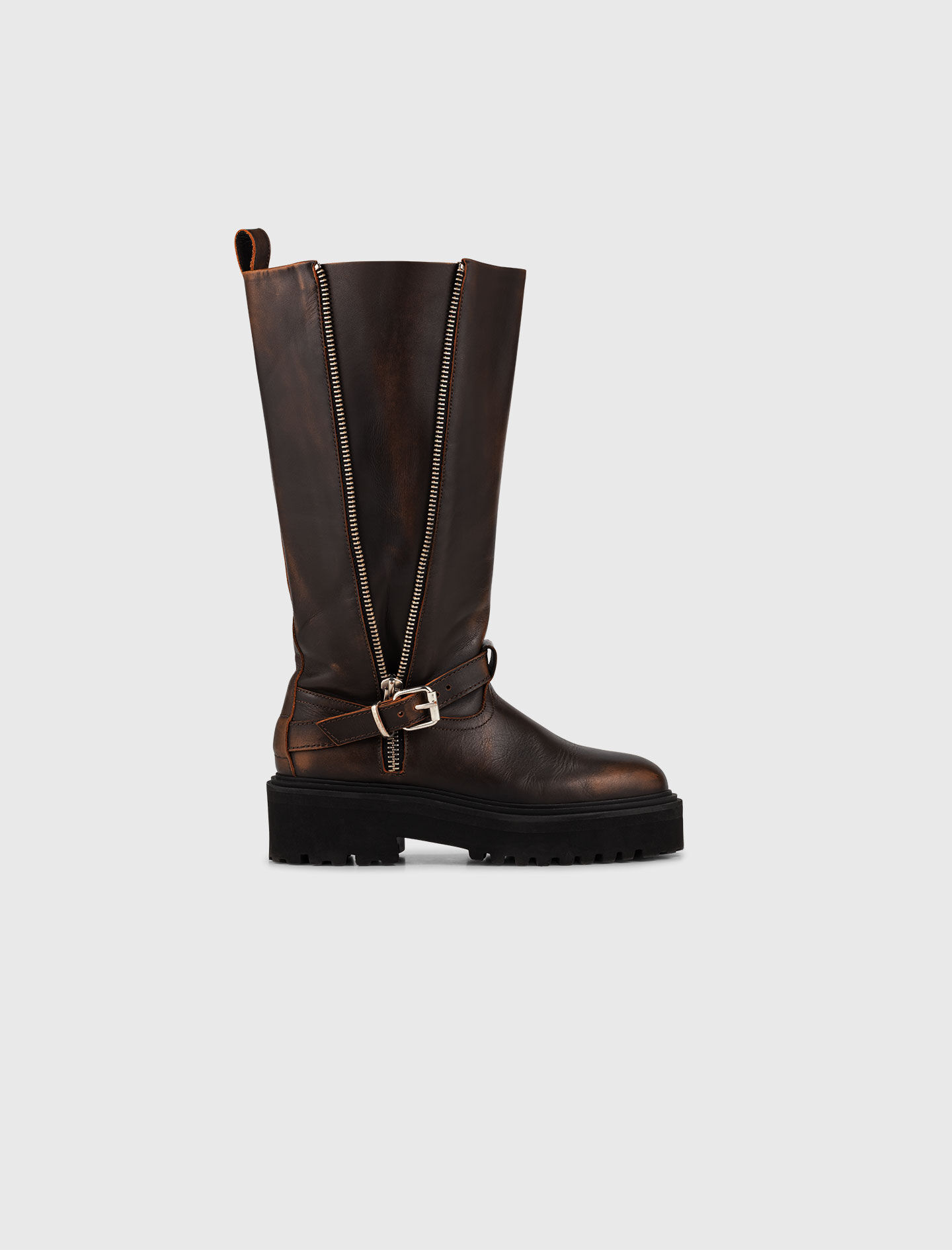 BRUNT ロマンチスト　ブラック Chelsea boots Brown for Women | Maje