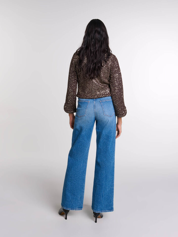 Sequinned cardigan 