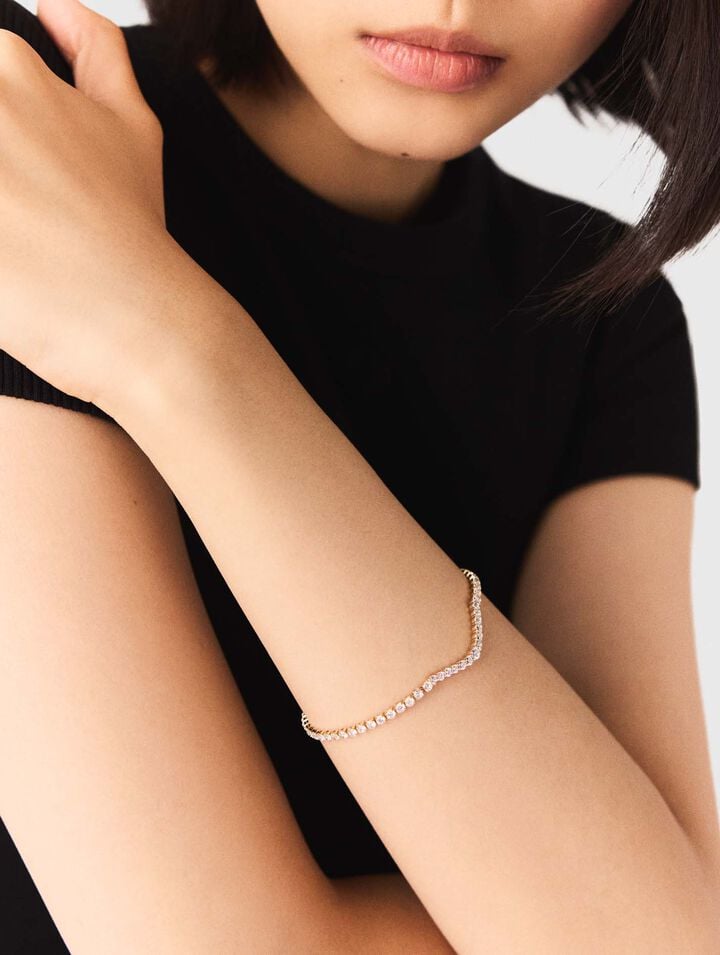 Cascade diamanté bracelet