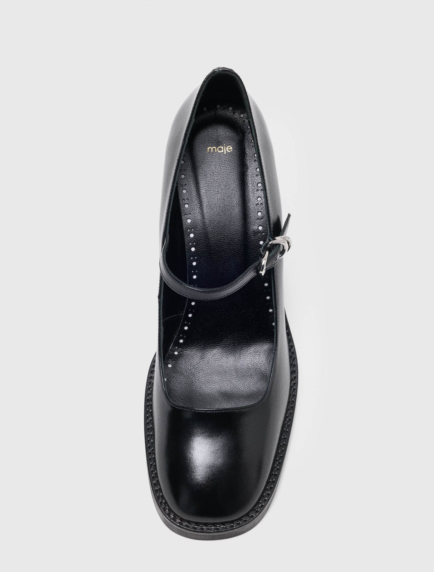 Leather Mary Janes