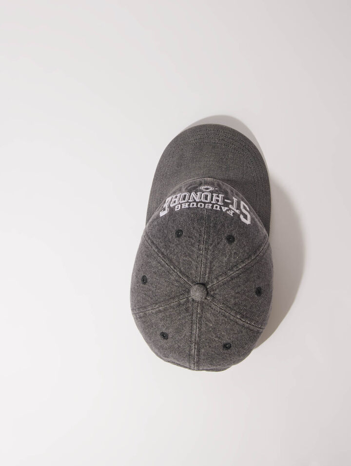 Saint Honoré denim cap