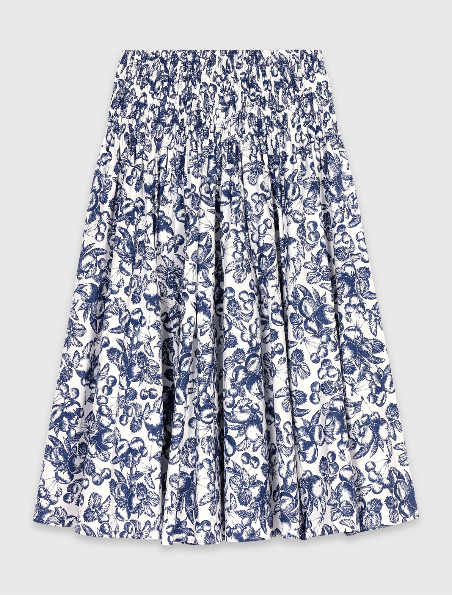 Printed maxi skirt