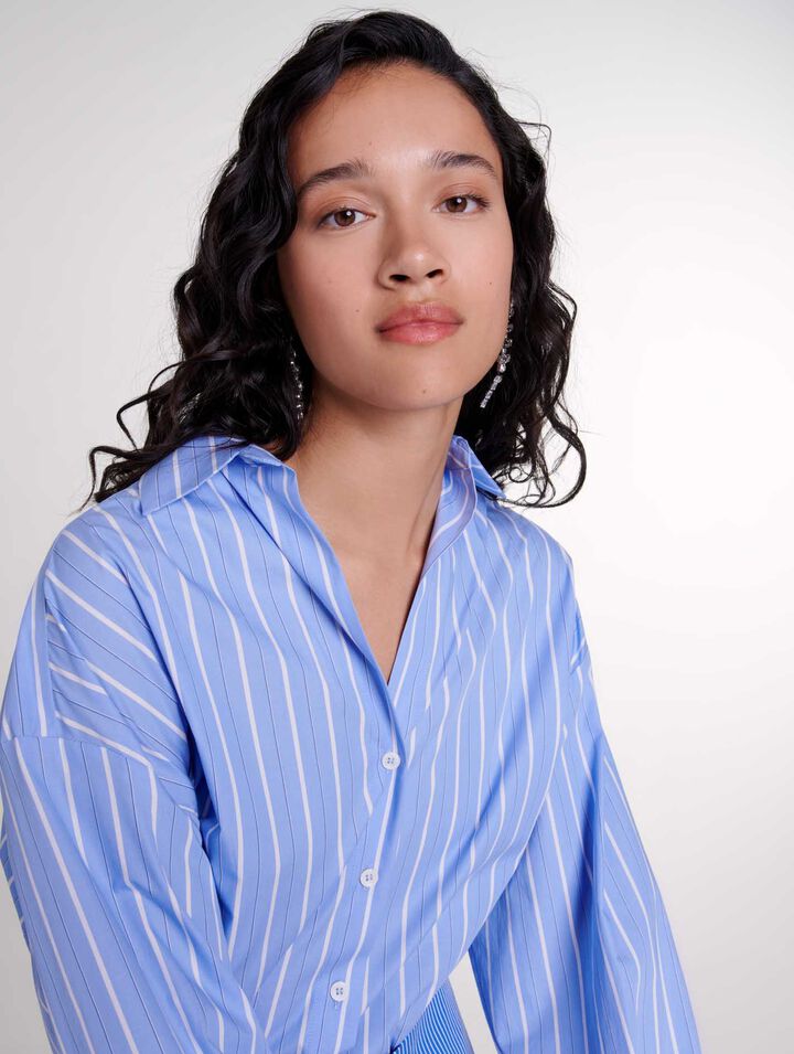 2-in-1 striped dress