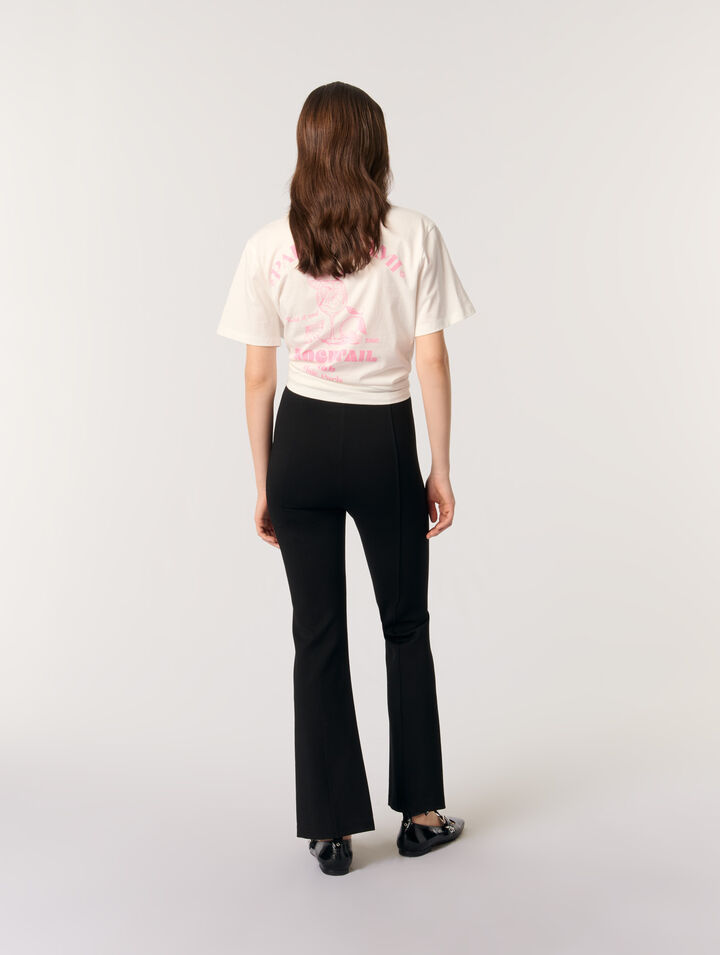 Slit trousers