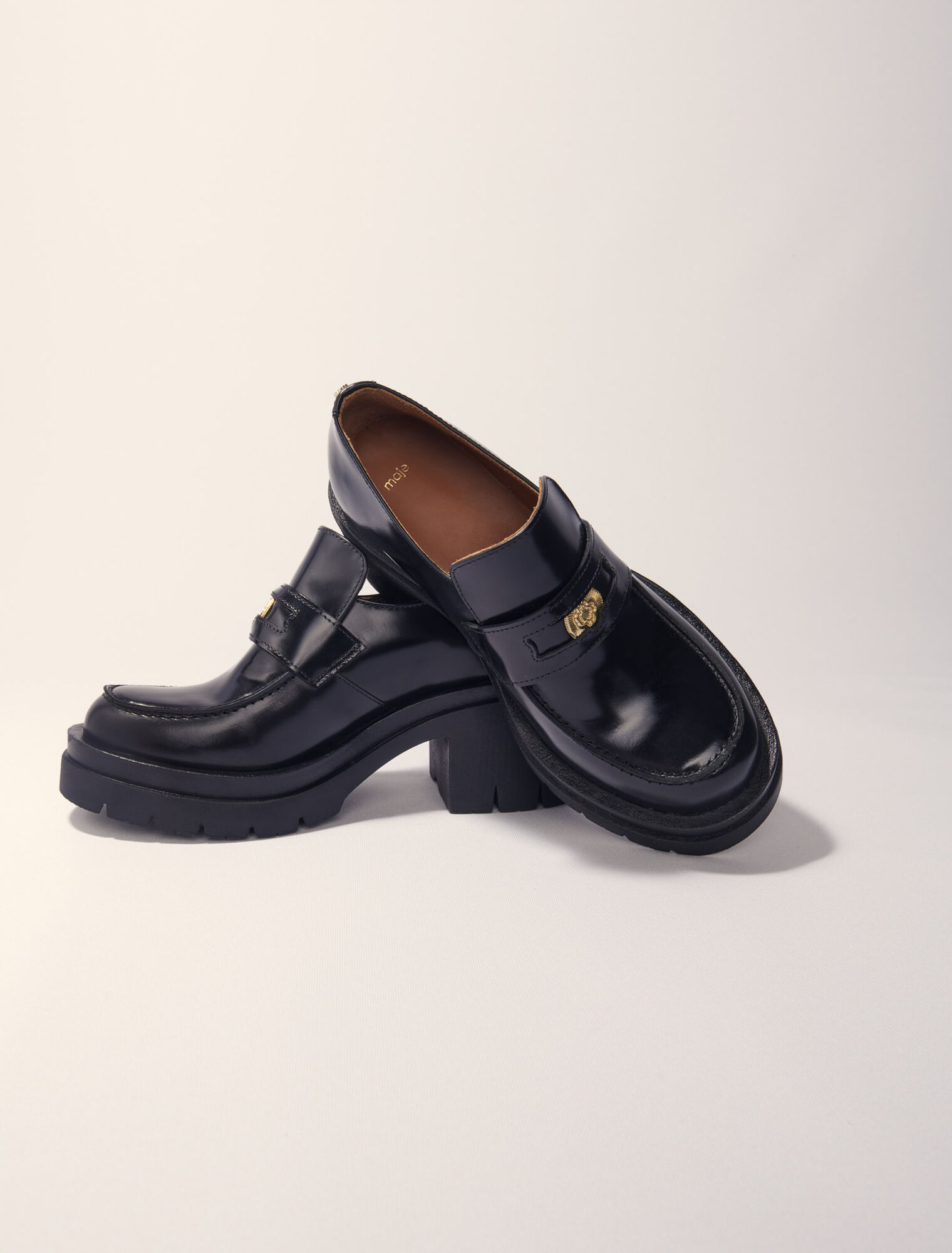 Heeled loafers