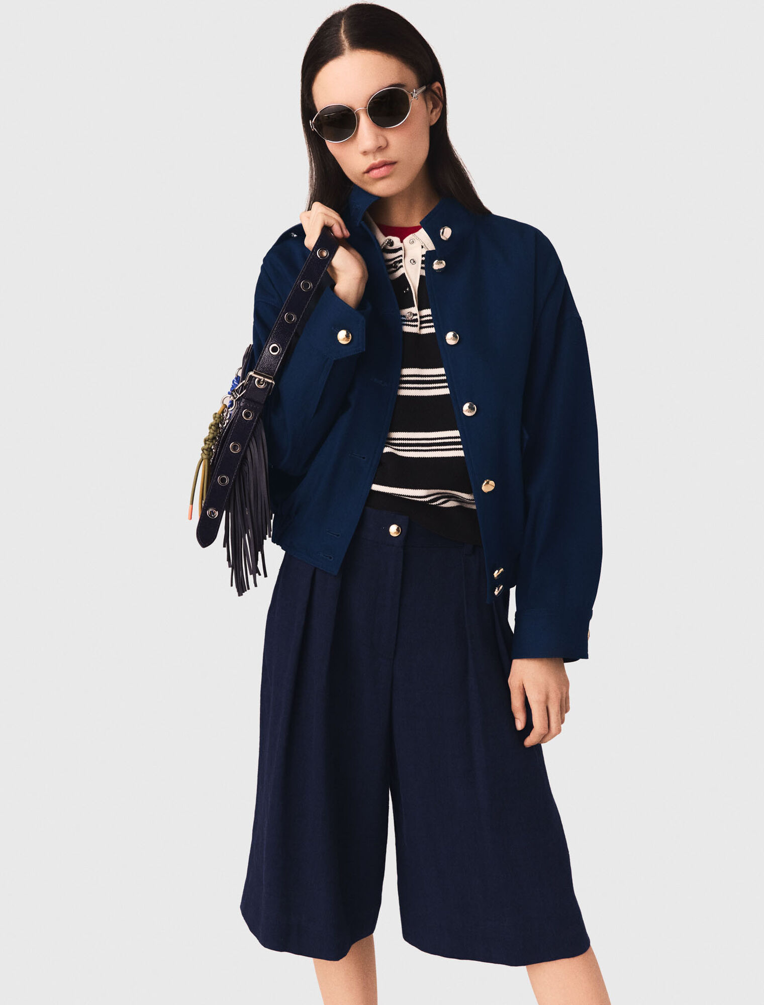 Cotton bomber jacket