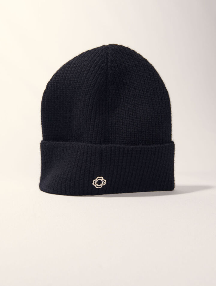 Wool and cashmere hat
