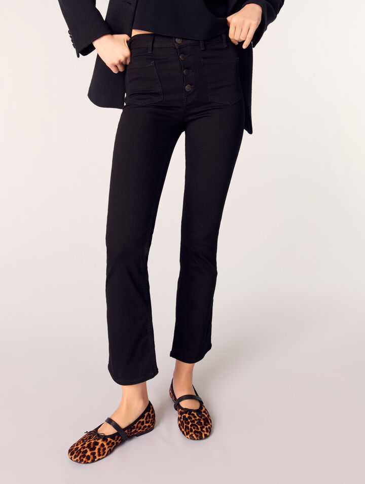 Flared jeans