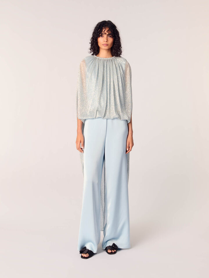 2-in-1 lurex jumpsuit