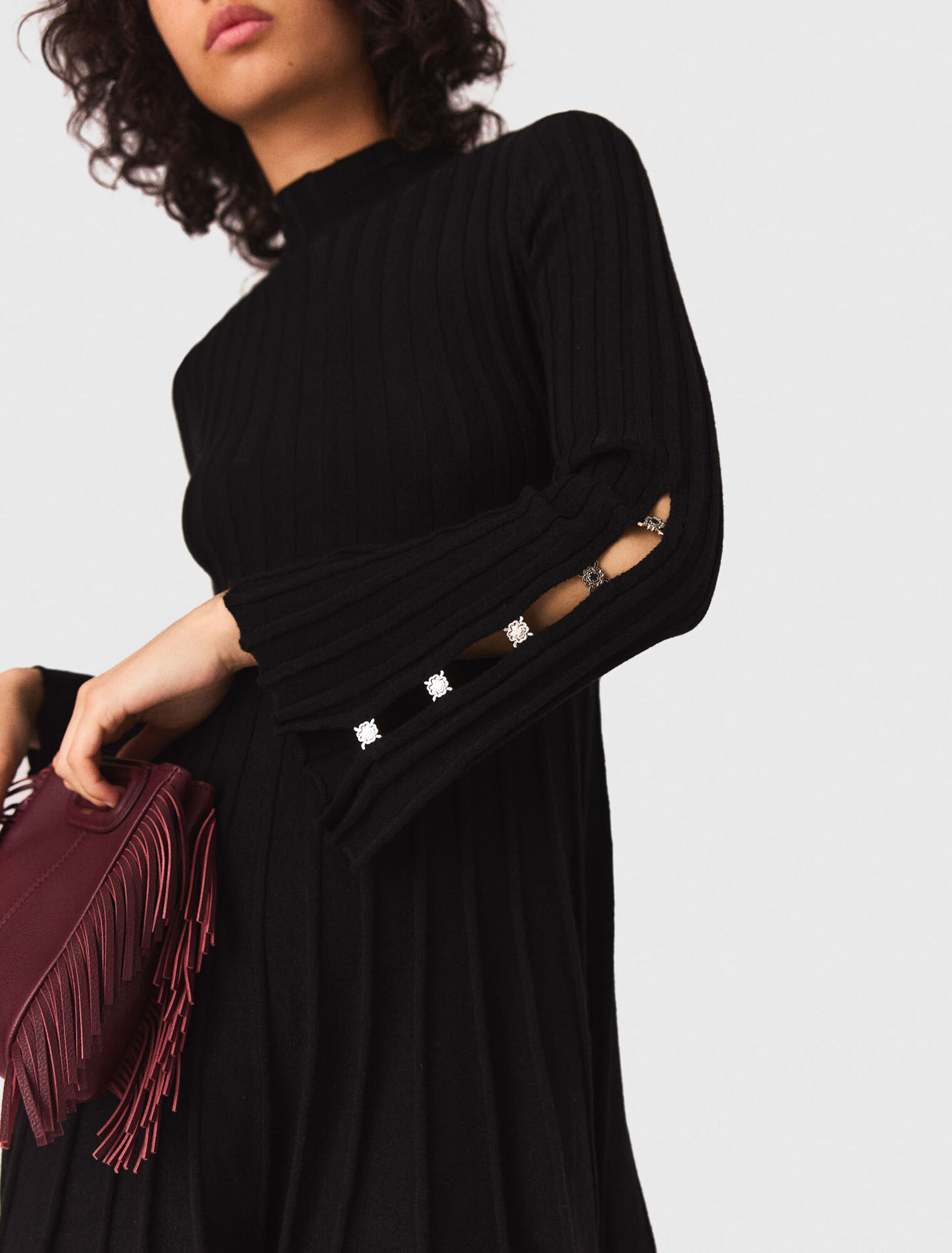 Short knit dress