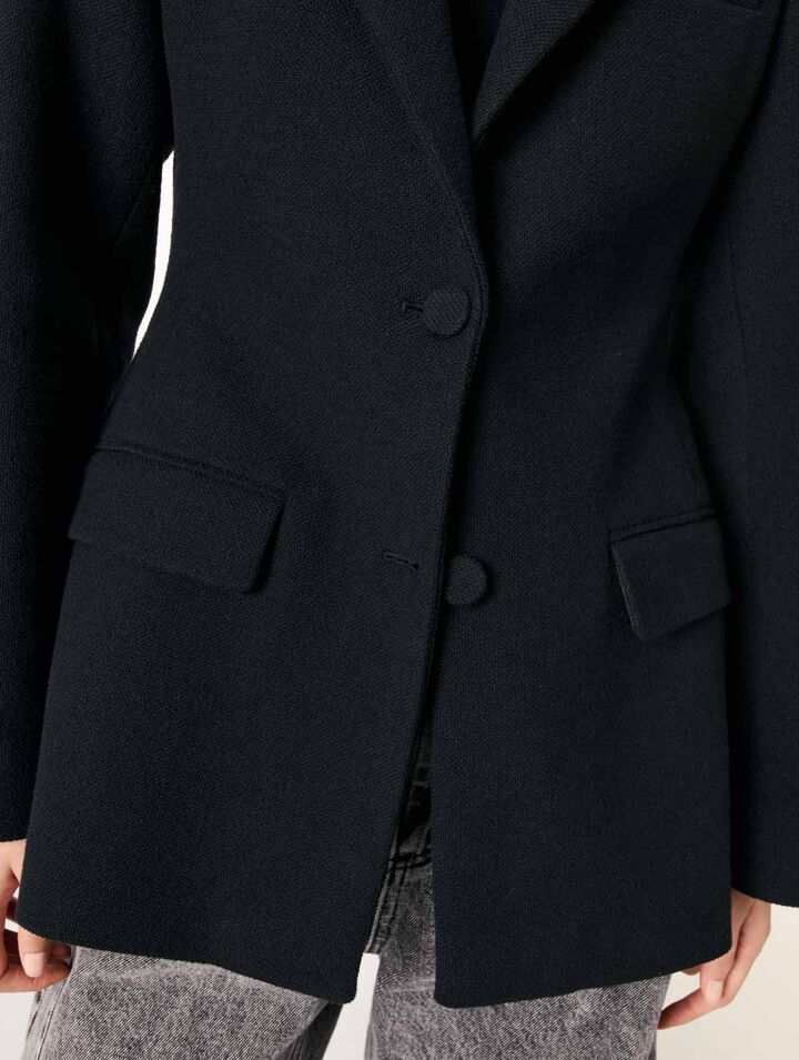Slim-fit suit jacket
