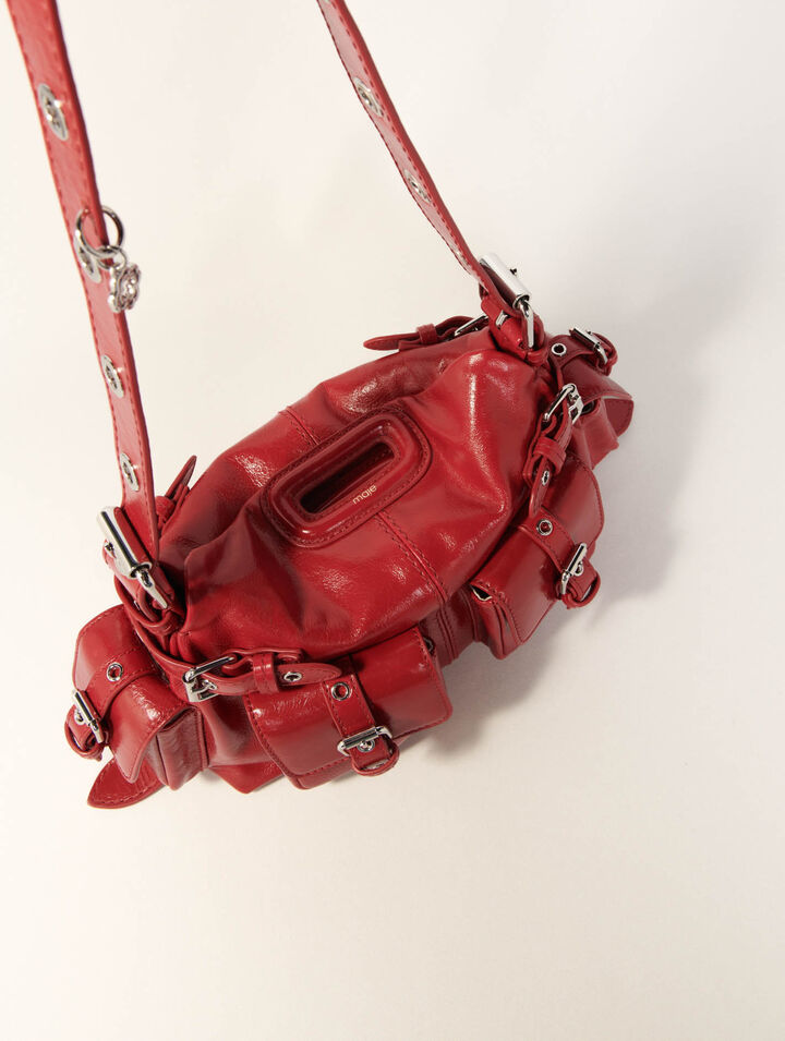 Miss M Mini cargo leather bag