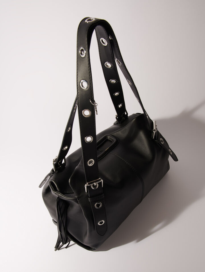 Plain leather Miss M XL bag