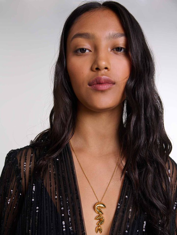 Sequin maxi dress