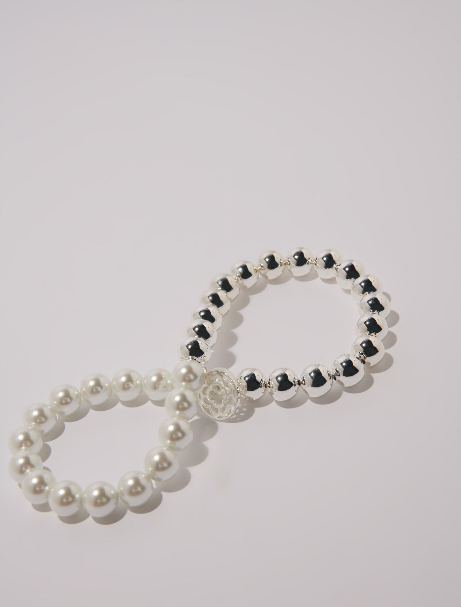 Mixed pearl choker necklace