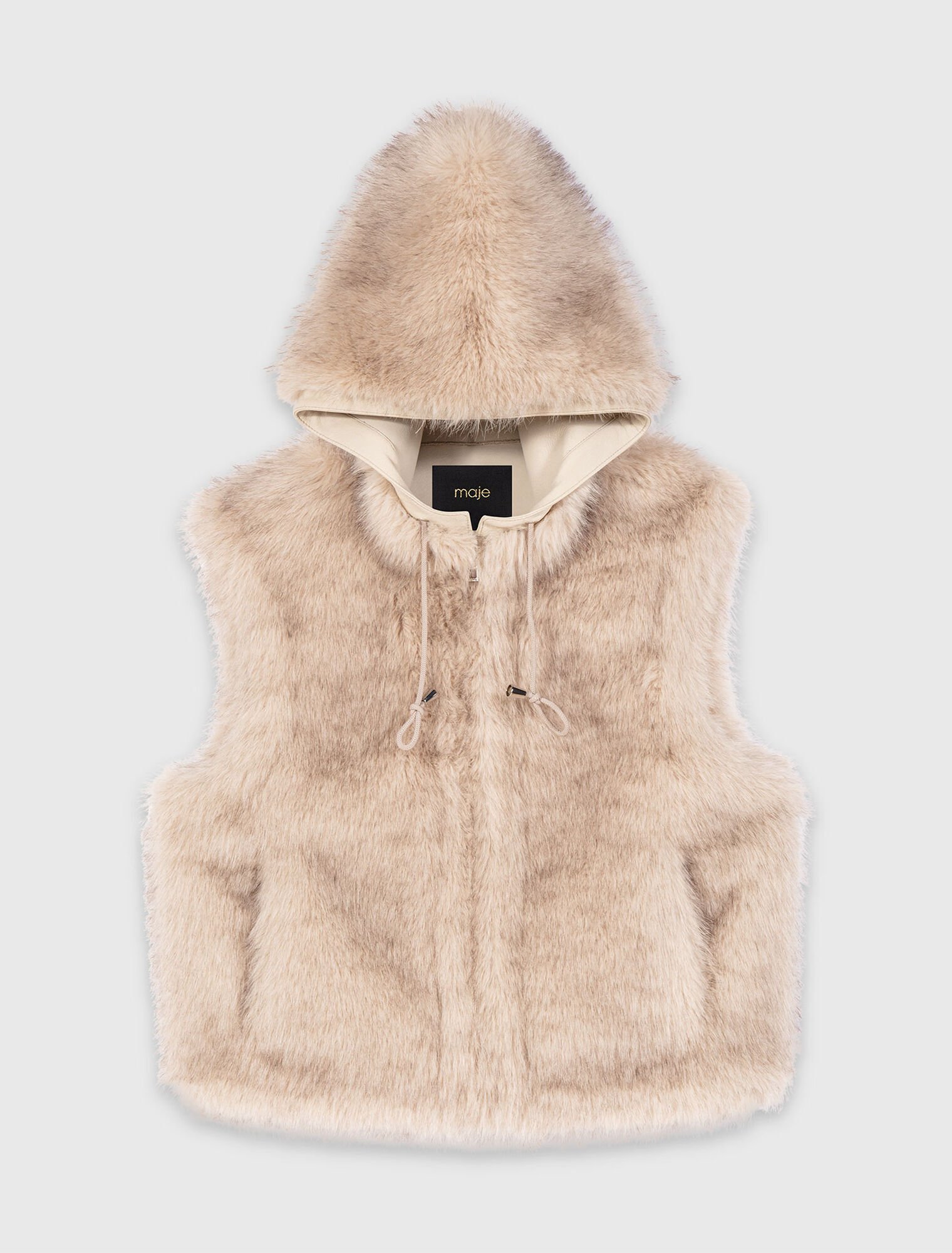 Short faux fur jacket