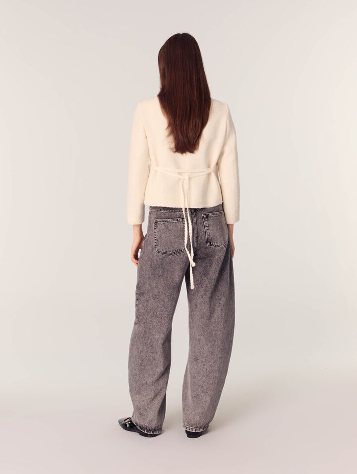 Belted jacket