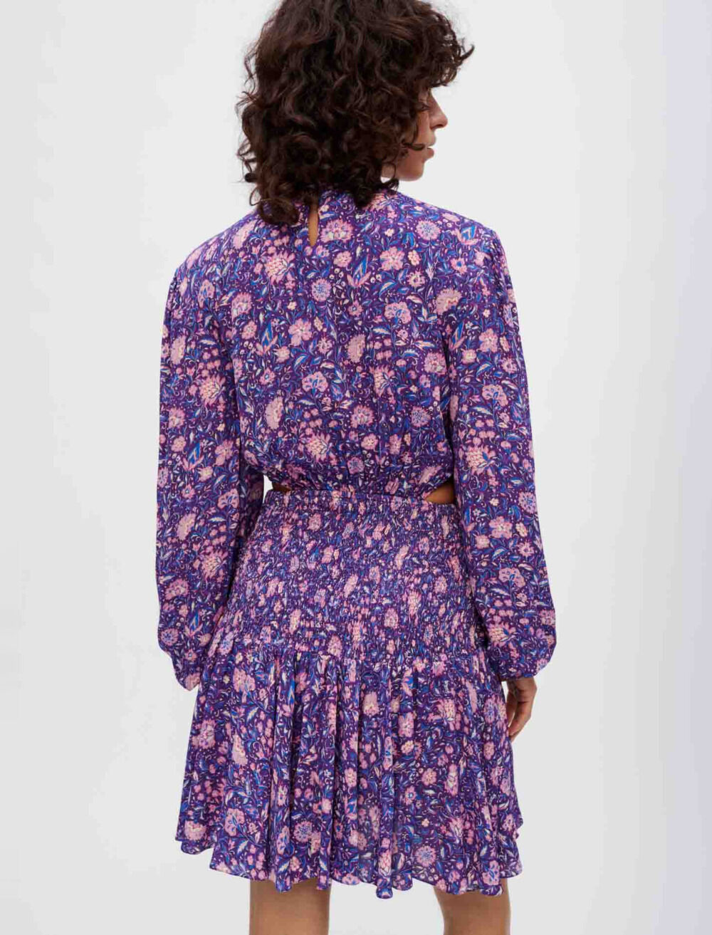 Maje purple floral dress shop