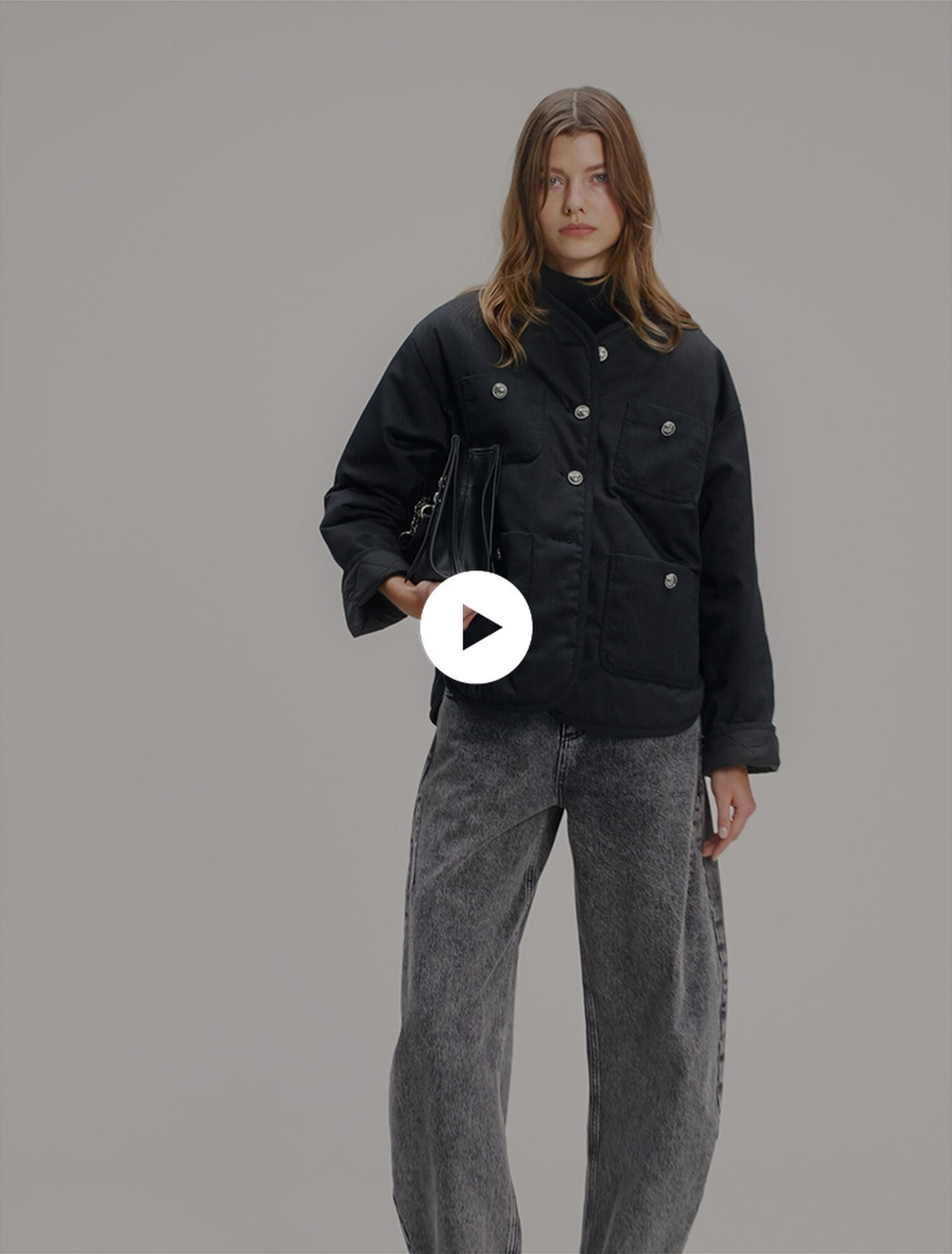 Reversible quilted coat