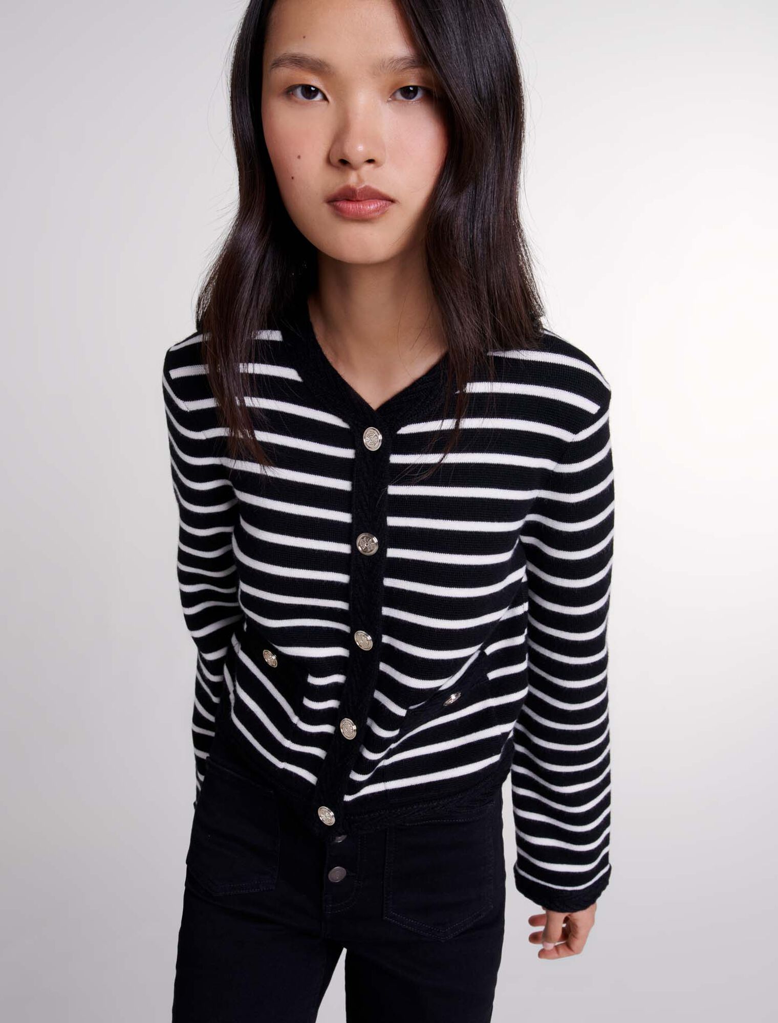 Striped cardigan 