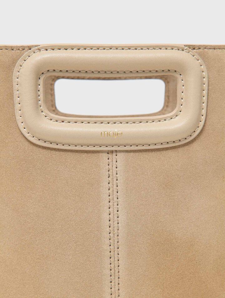 Suede M bag