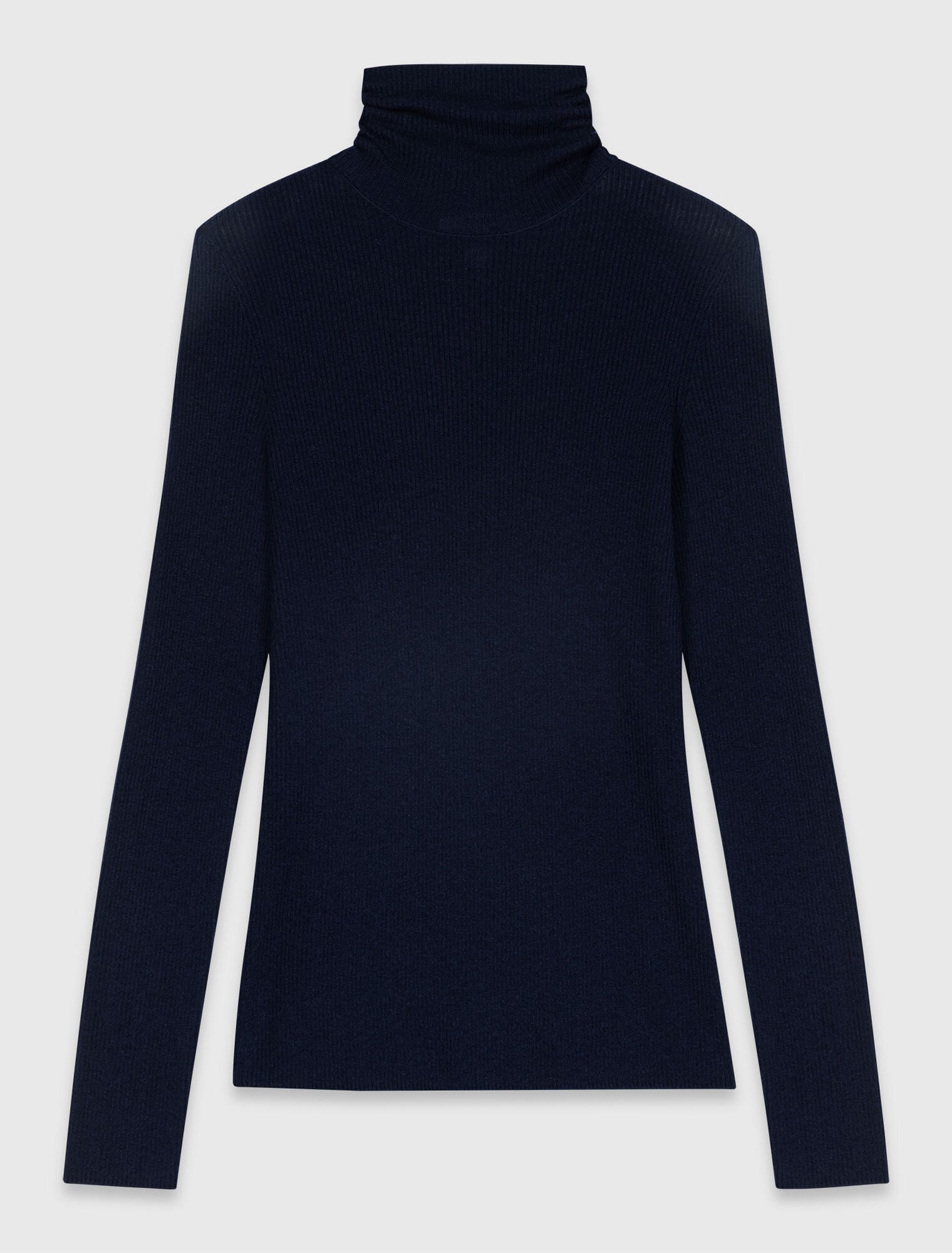 Second-skin high-neck jumper