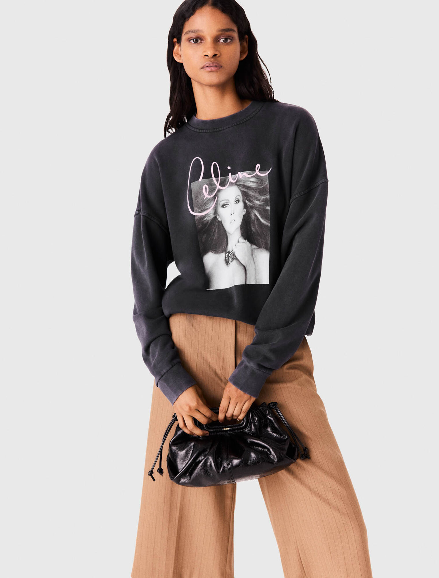 Maje x C&eacute;line Dion sweatshirt