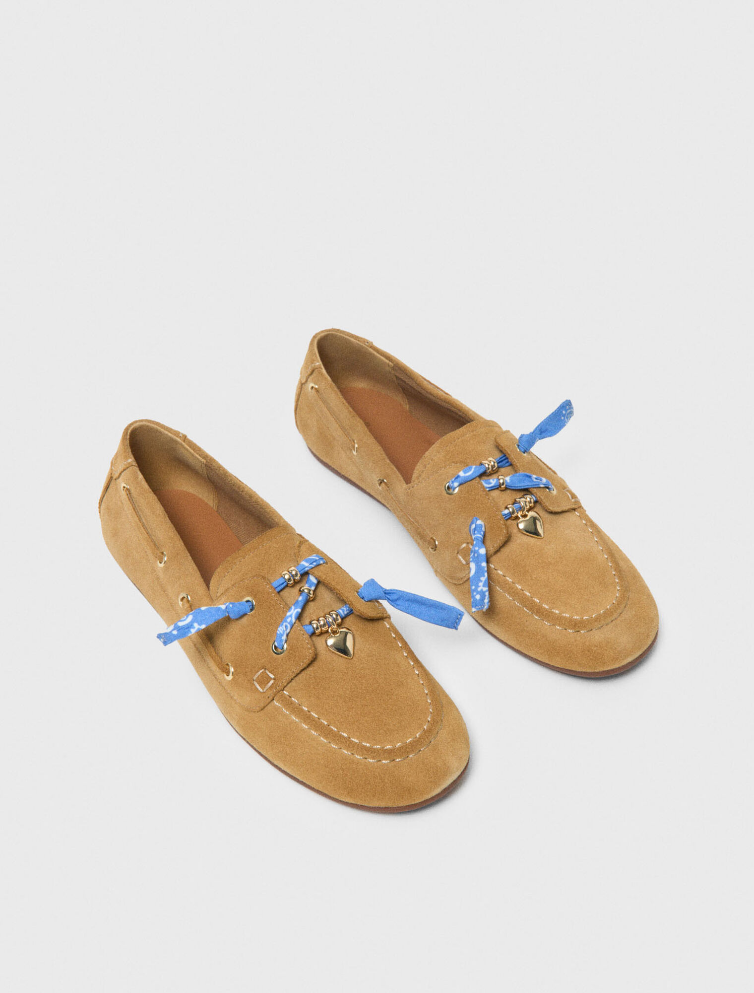 Suede boat shoes