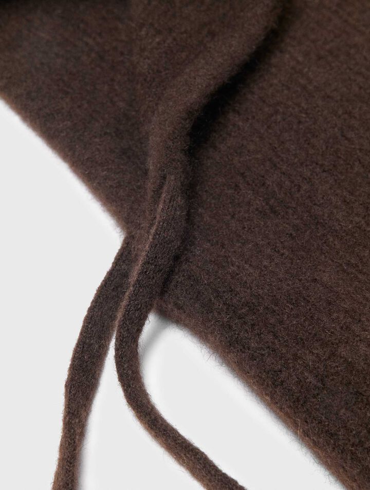 Yak wool balaclava