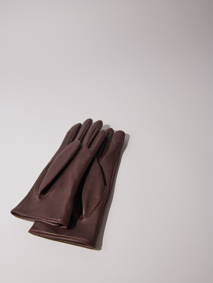 Leather gloves