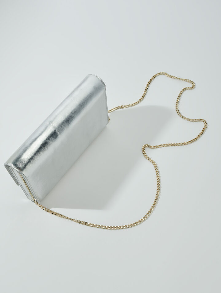 Metallic wallet bag