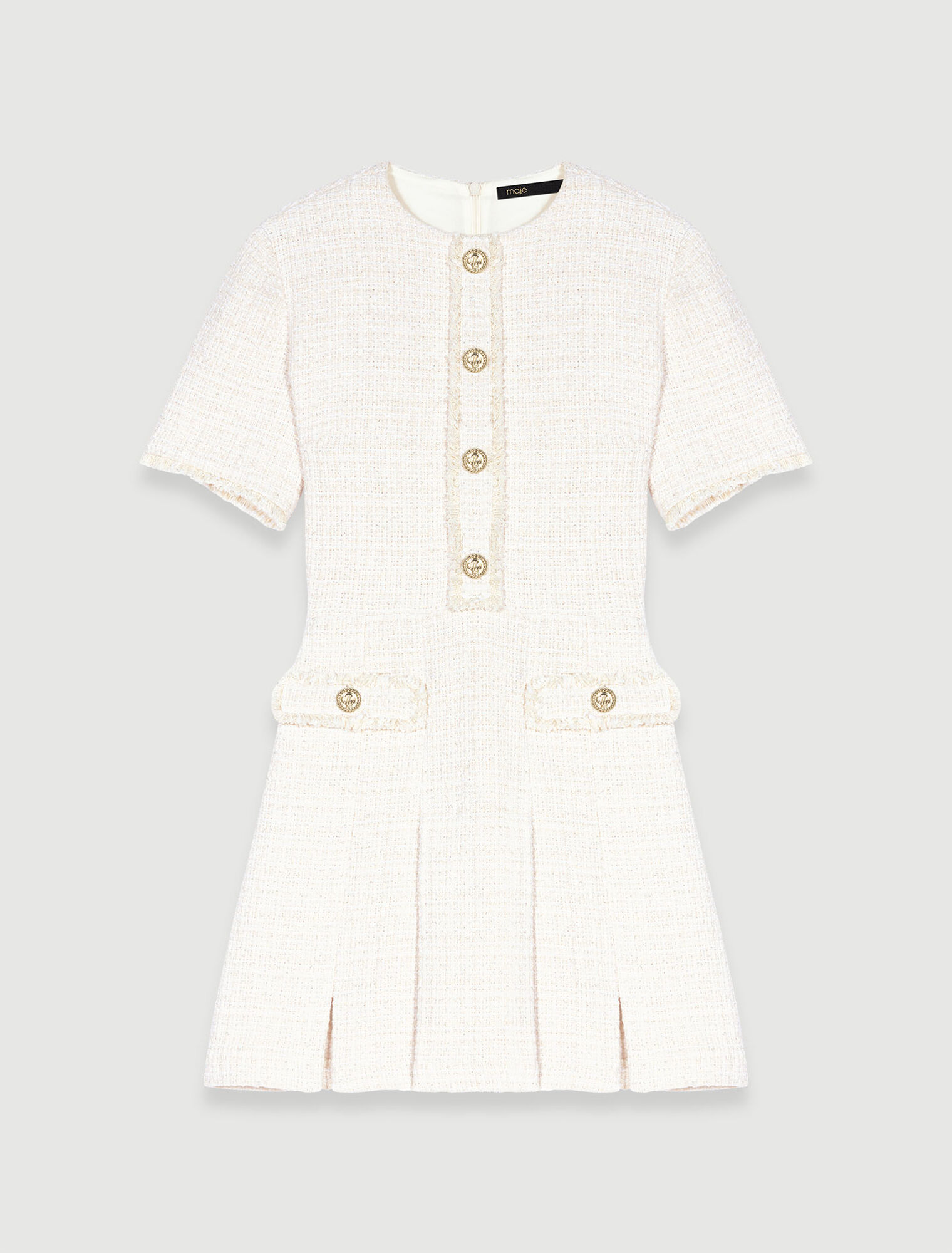 Short tweed dress