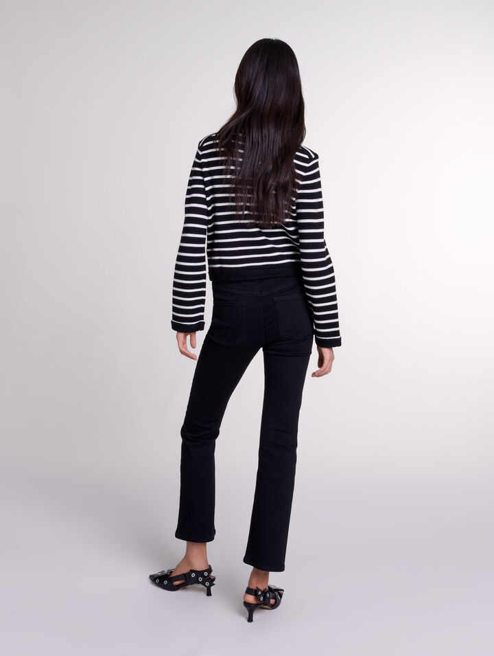 Striped cardigan 