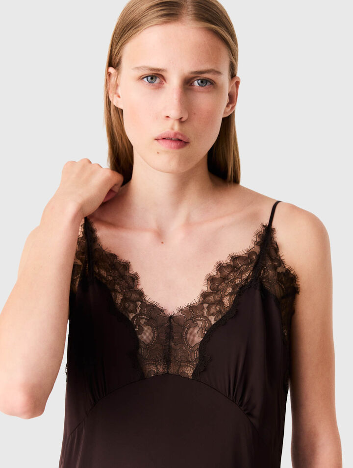 Midi slip dress