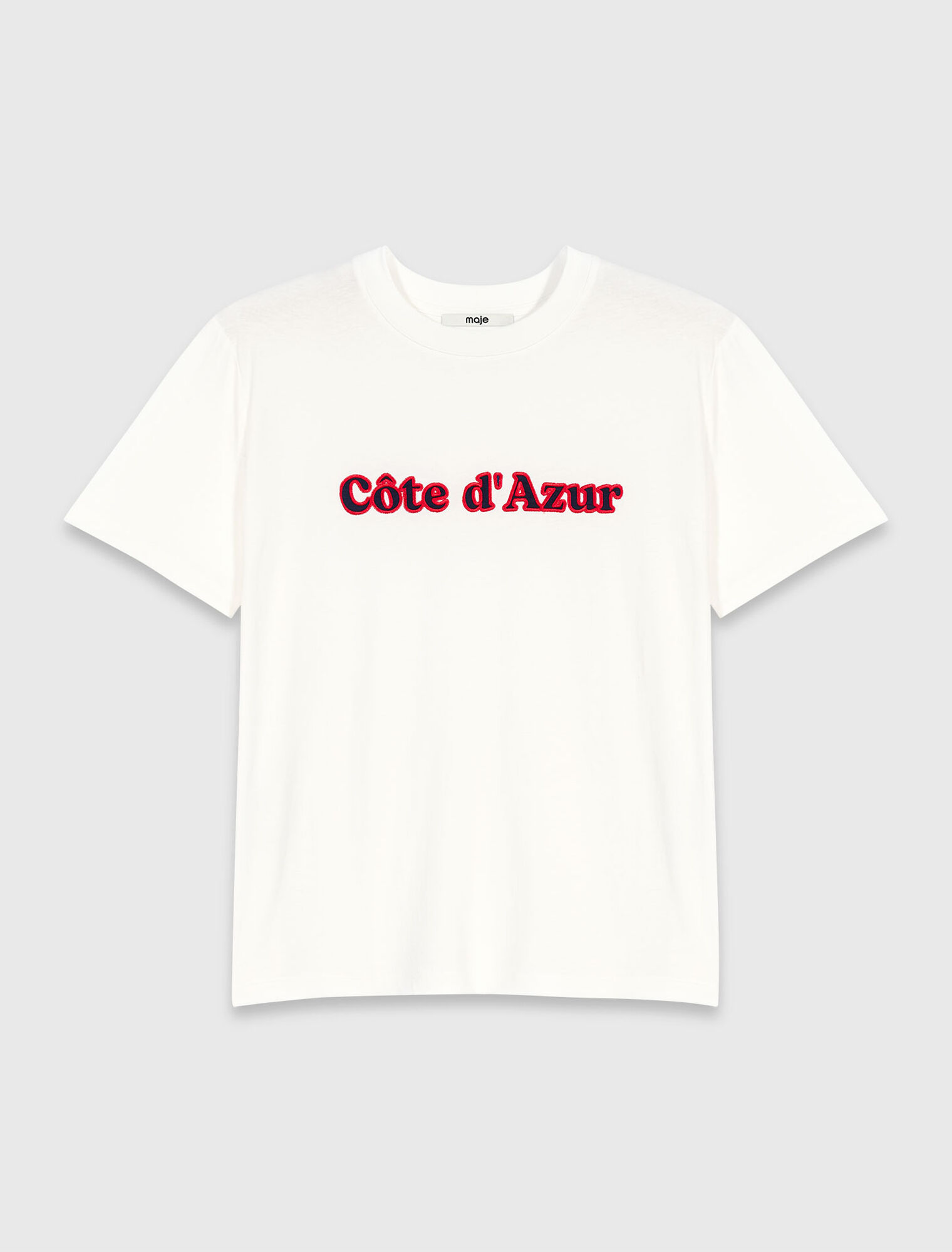 T-shirt with embroidery