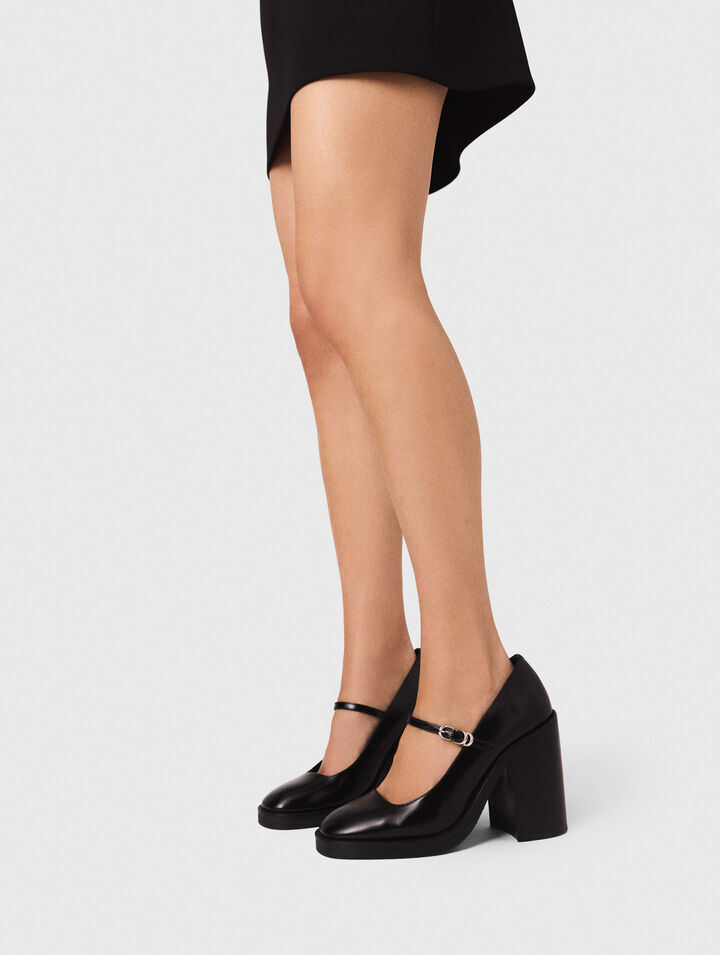 Leather Mary Janes