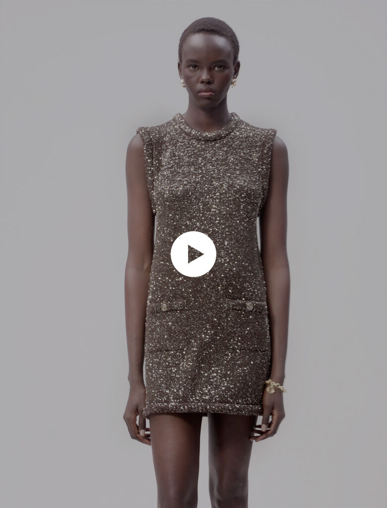 Short sequin dress Short dresses Maje