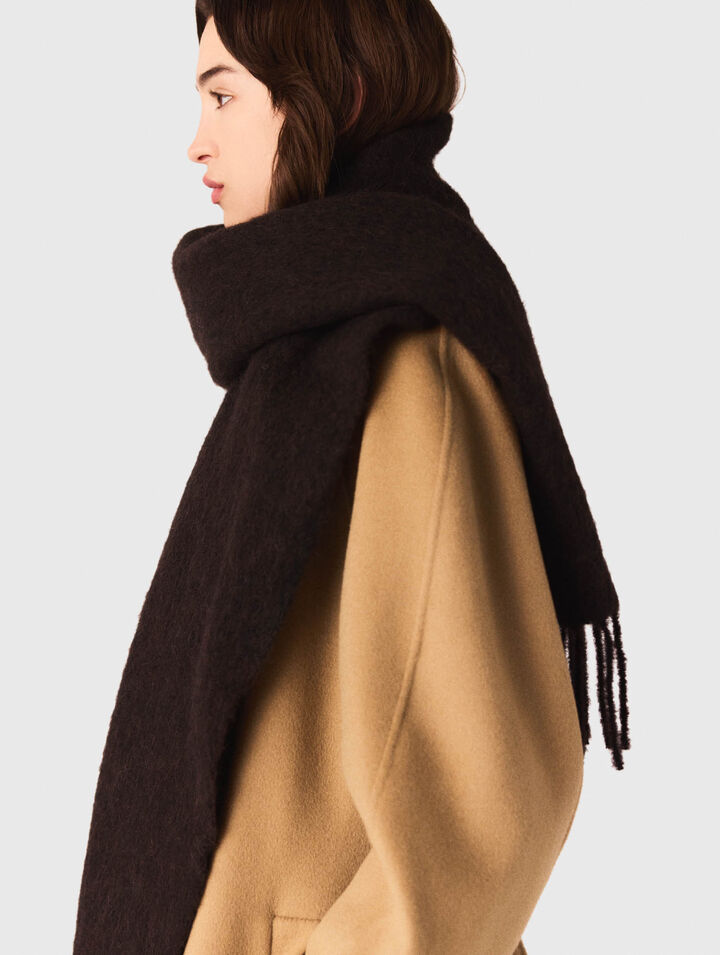 Alpaca blend scarf